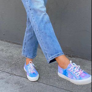 SUPERGA Tie Dye Canvas Sneakers